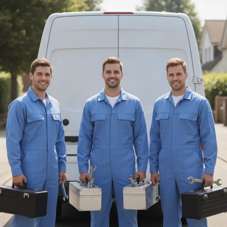 Gasthermen Reparatur Team in Sankt Leonhard
